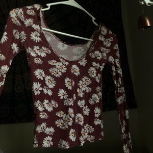 Flower Crop Top